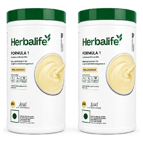 Herbalife Formula 1 Nutritional Shake Mix (Pack of 2), 0.5 kg French Vanilla
