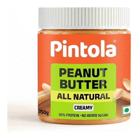 1 - Pintola All Natural Peanut Butter, 0.350 kg Creamy