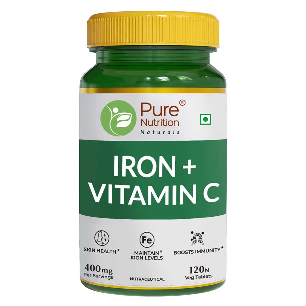 Pure Nutrition Iron + Vitamin C, 120 tablets-picture-17