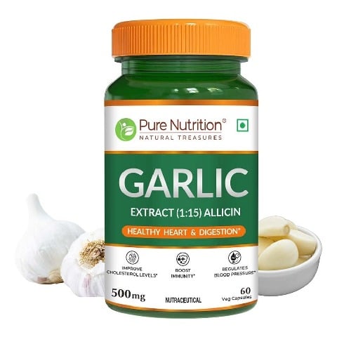 1 - Pure Nutrition Garlic, 60 veggie capsule(s)