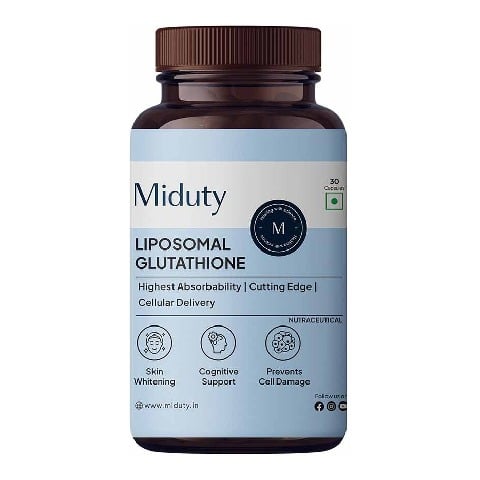 1 - Miduty Liposomal Glutathione, Unflavoured 30 capsules