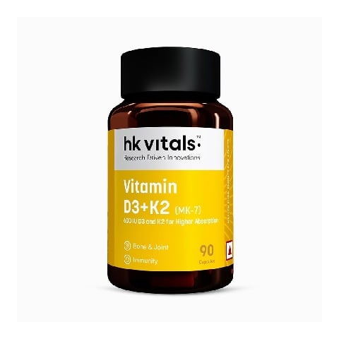 2 - HealthKart HK Vitals Vitamin D3, 90 capsules Unflavoured