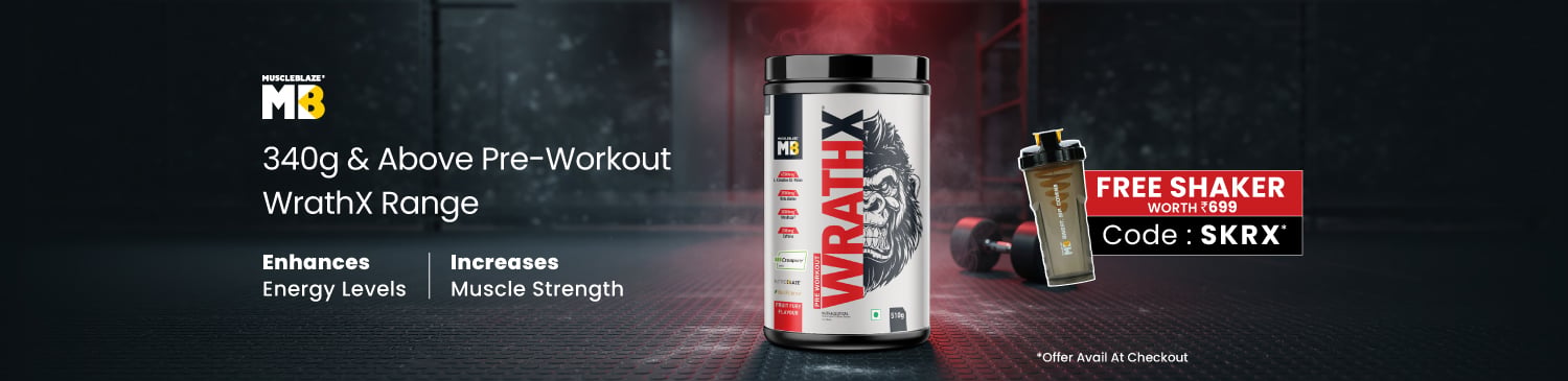 MB Pre-workout Wrathx Range | Free Shaker | SKRX