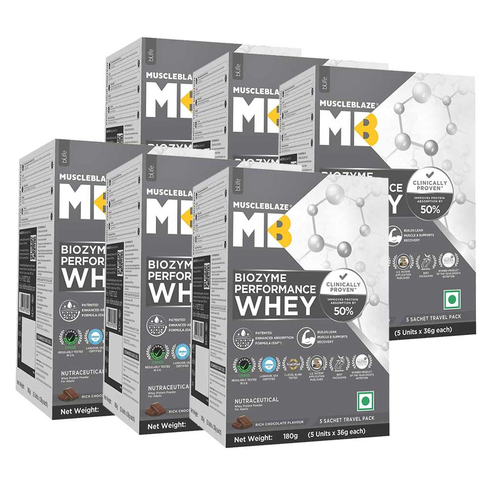 Biozyme Performance Whey Rich Chocolate 1.08 kg - 30 sachets x 36g-image-33