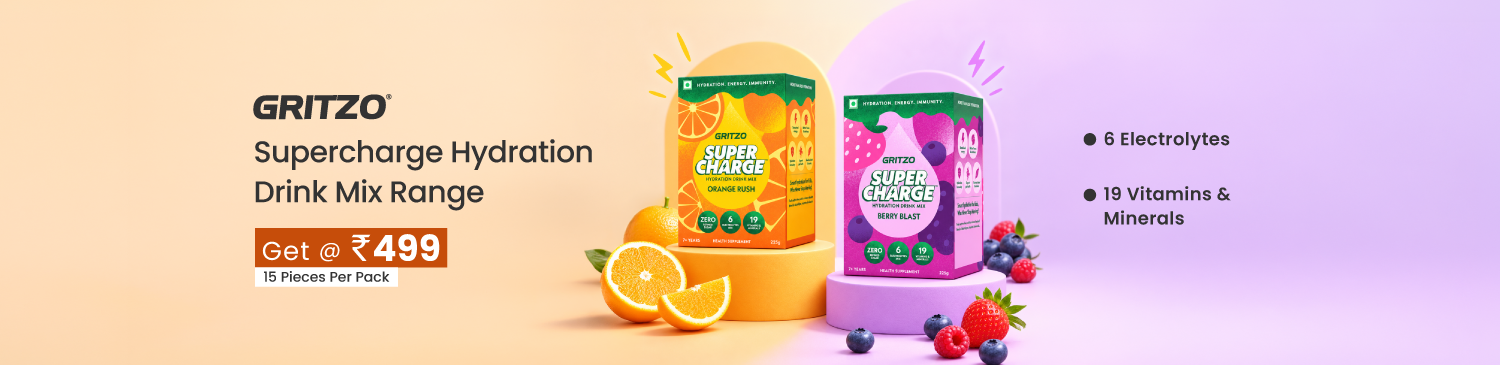 Gritzo Supercharge Range | Offer price - 499