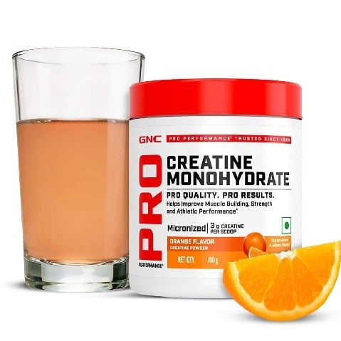 1 - GNC Pro Performance Pure Micronized Creatine Monohydrate,  Orange  0.22 lb 