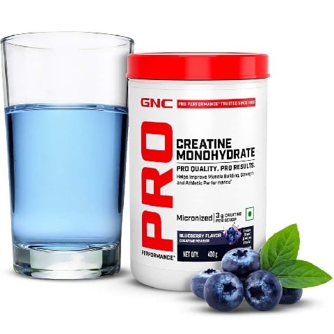 1 - GNC Pro Performance Pure Micronized Creatine Monohydrate,  Blueberry  0.88 lb 
