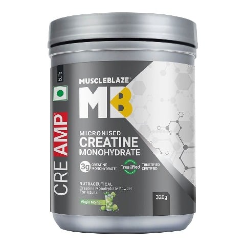 3 - MuscleBlaze Creatine Monohydrate CreAMP, Virgin Mojito 0.71 lb