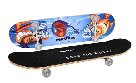 Nivia Skate Board,  Black  31x8 
