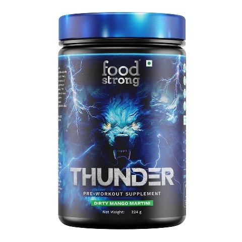 7 - Foodstrong Thunder Pre-Workout Supplement, 0.71 lb Dirty Mango Martini