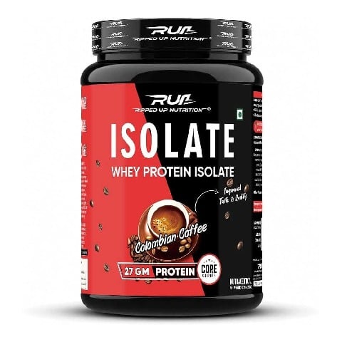 1 - Ripped Up Nutrition Whey Protein Isolate, 2 lb Colombian Coffee