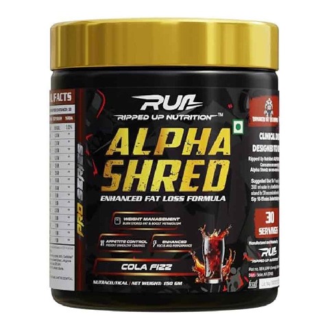 1 - Ripped Up Nutrition Pro Series Alpha Shred,  0.33 lb  Cola Fizz 