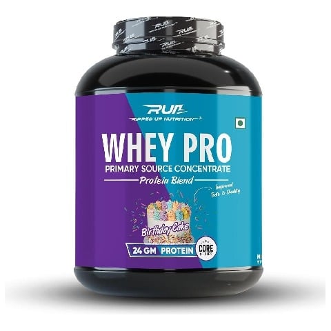 1 - Ripped Up Nutrition Whey Pro,  4 lb  Birthday Cake 
