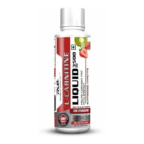 1 - Ripped Up Nutrition Liquid L-Carnitine 3500mg,  450 ml  Kiwi Strawberry 