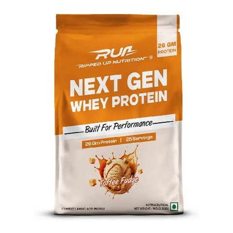 1 - Ripped Up Nutrition Next Gen Whey Protein,  2.2 lb  Toffee Fudge 