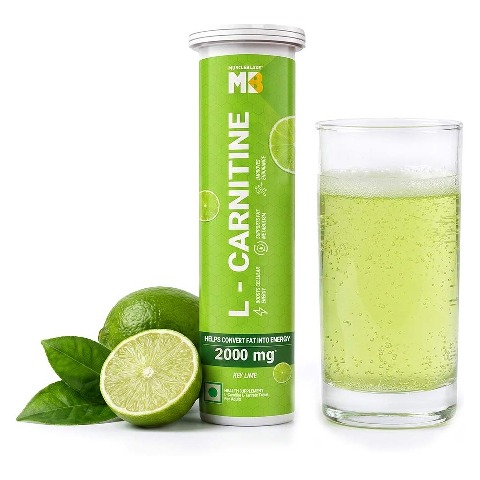 2 - MuscleBlaze L-Carnitine - 2000mg Effervescent, 20 tablet(s) Key Lime