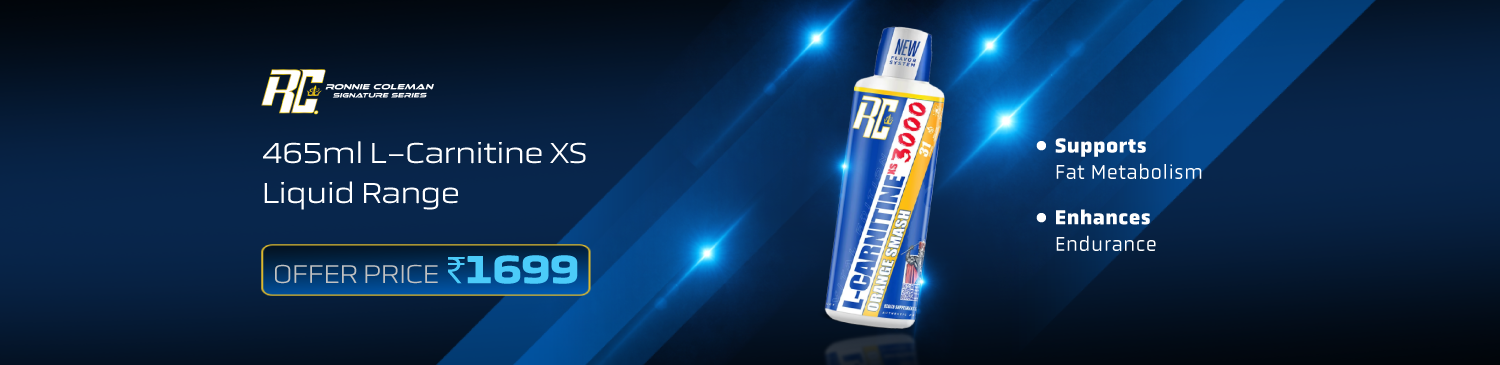 Ronnie Coleman L-Carnitine XS 3000 mg Liquid, 465 ml Range | Get @ 1699