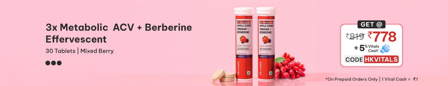 3x Metabolic ACV + Berberine