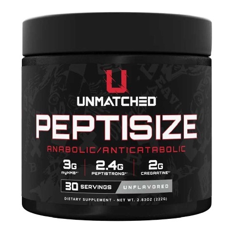 1 - Unmatched Peptisize Anabolic,  222 g  Unflavoured 