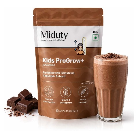 1 - Miduty Kids ProGrow+, 400 g Chocolate