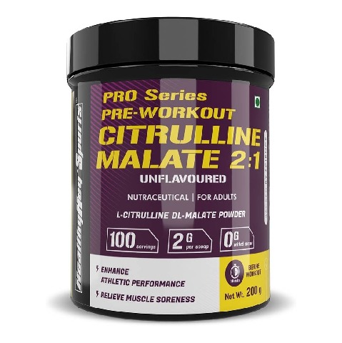 1 - HealthyHey Sports Citrulline Malate 2:1, 0.44 lb Unflavoured