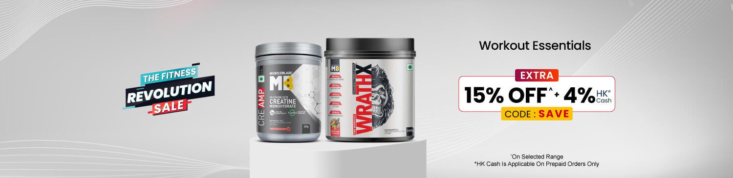 Workout Essentials Range | Extra 15% Off | SAVE | 4% HK Cash