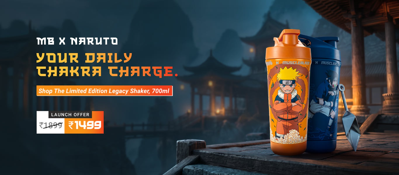 Launch: MB x Naruto Legacy Steel Shakers 700ml- Shinobi Orange & Rasengan Blue @ 1499