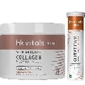 Skin Radiance Collagen 100g with Glutathione Effervescent, Collagen & Glutathione Pack 15 tablet(s) Orange