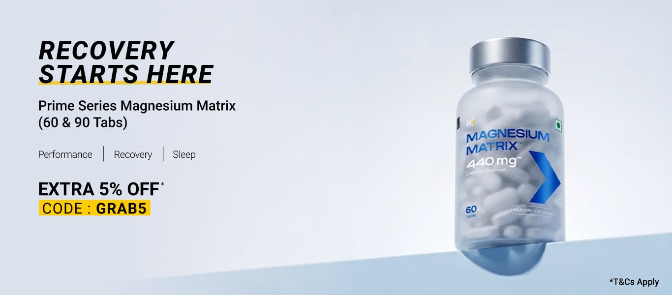 Prime Series Magnesium Matrix(60 & 90 Tabs) - Extra 5% Off, Code: GRAB5