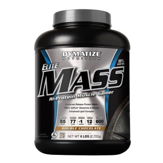 Dymatize Elite Mass, 6 lb Double Chocolate
