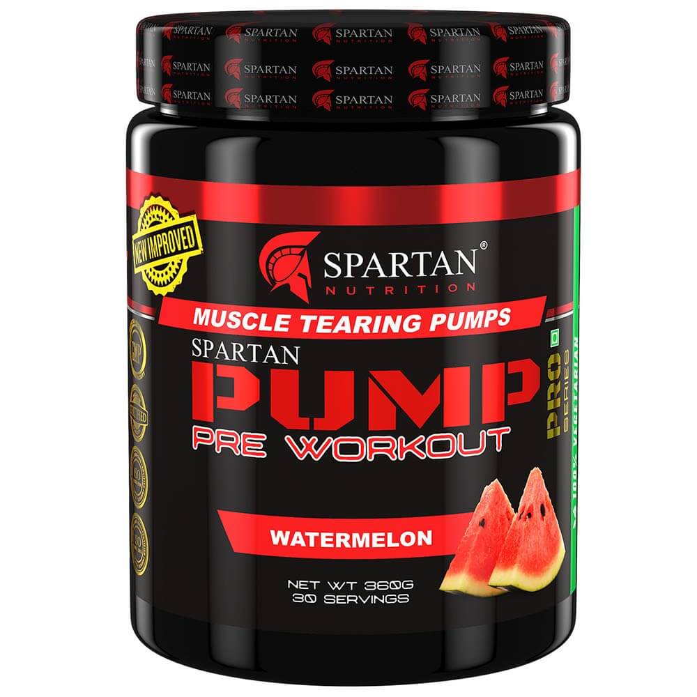 Spartan Nutrition PUMP Pre Workout,  0.79 lb  Watermelon 