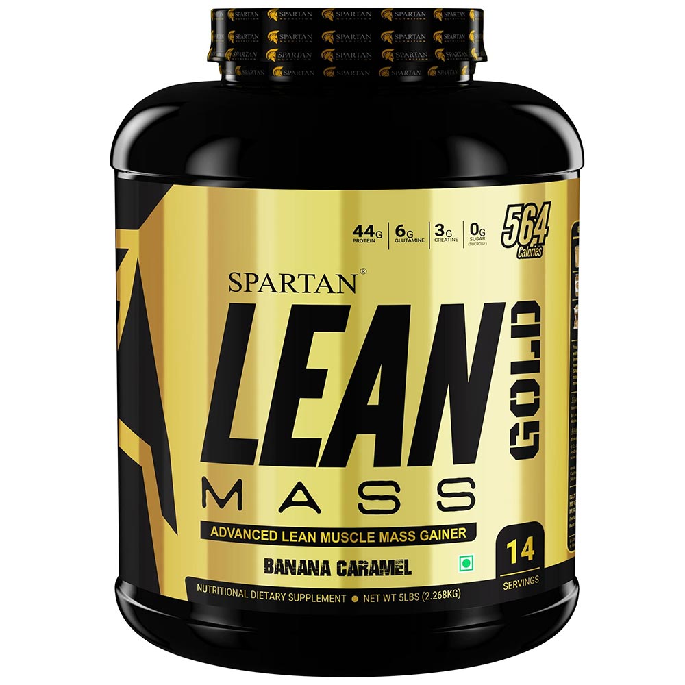 Spartan Nutrition Lean Mass Gold,  5 lb  Banana Caramel 