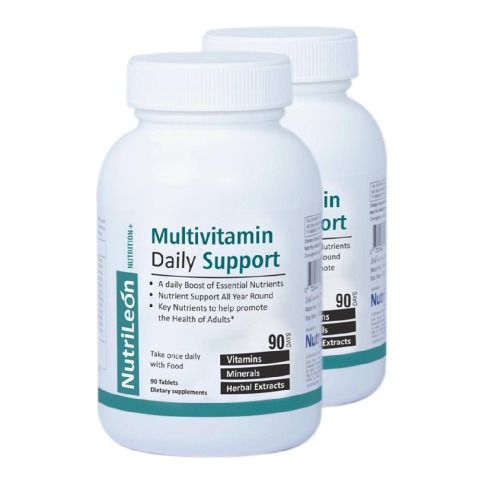 1 - NutriLeon Multivitamin Daily,  Unflavoured (Pack of 2)  90 tablet(s) 