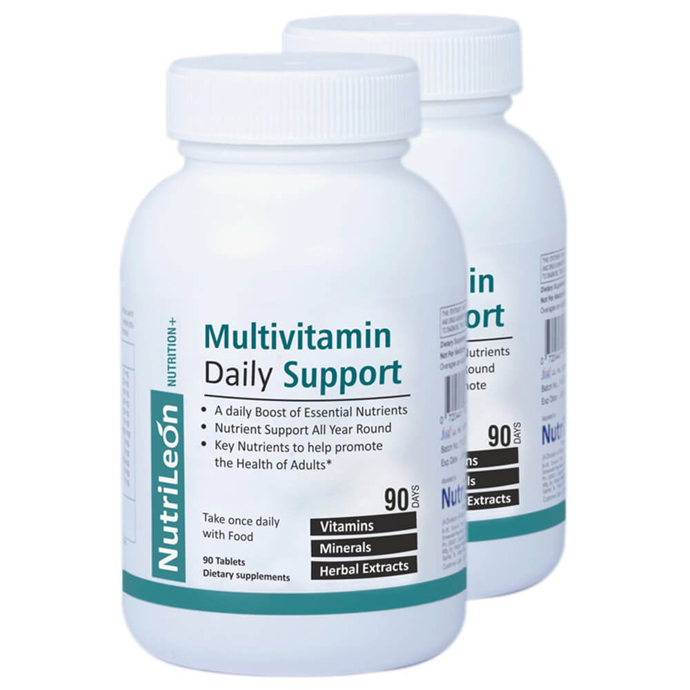 1 - NutriLeon Multivitamin Daily,  Unflavoured (Pack of 2)  90 tablet(s) 