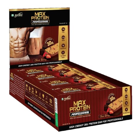 RiteBite Max Protein Professional,  12 Piece(s)/Pack  Choco Berry 