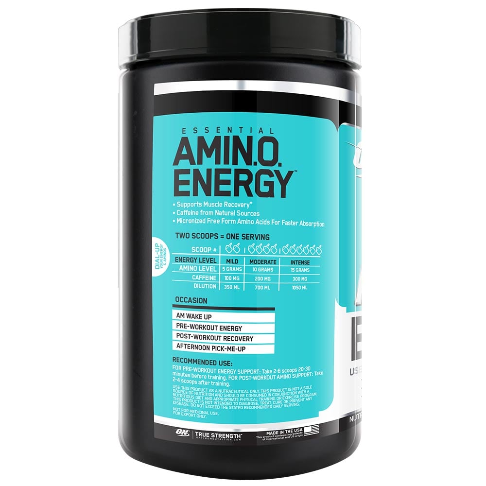 3 - ON (Optimum Nutrition) Essential Amino Energy,  0.6 lb  Blueberry Mojito 