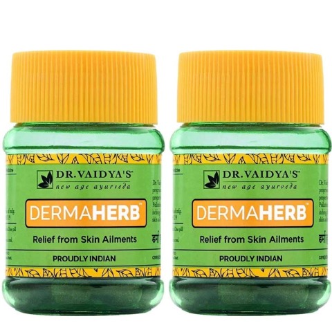 Dr. Vaidya's Dermaherb (Pack of 2),  30 tablet(s) 