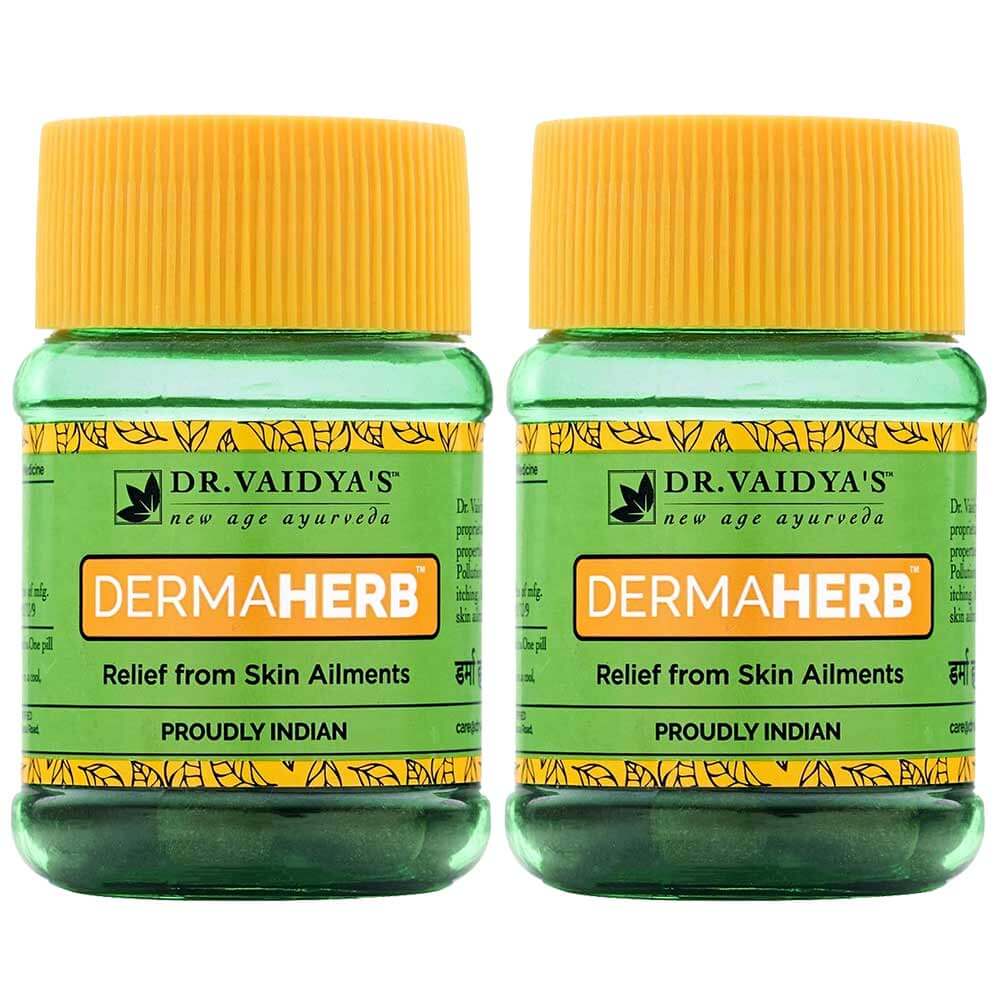 Dr. Vaidya's Dermaherb (Pack of 2),  30 tablet(s) 