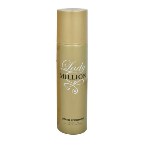 Paco Rabanne Lady Million Deodorant Spray,  150 ml  for Women 