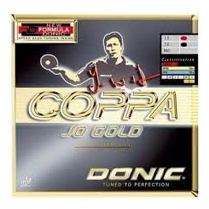 Donic Coppa Jo Platin Table Tennis Rubber,  Red 