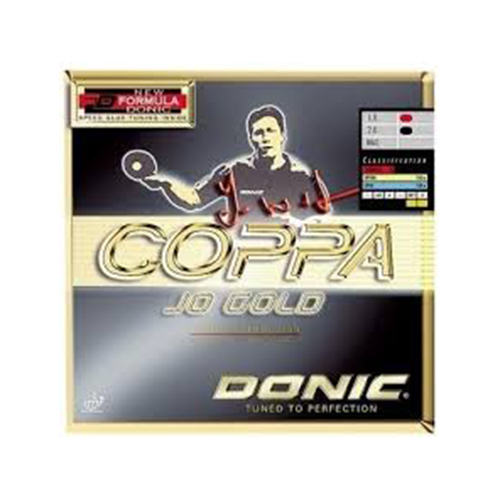 Donic Coppa Jo Platin Table Tennis Rubber,  Red 