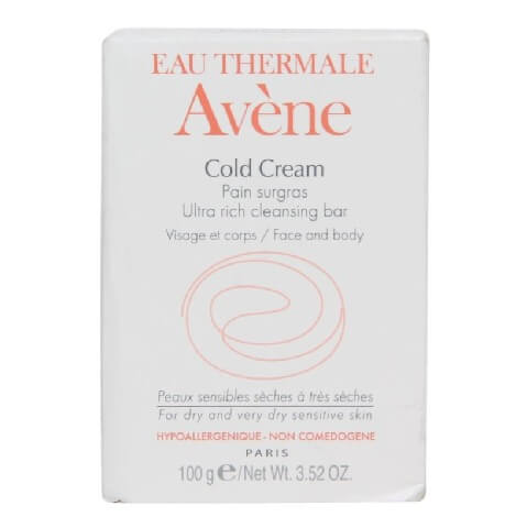 Avene Cold Cream Cleansing Bar,  100 g 