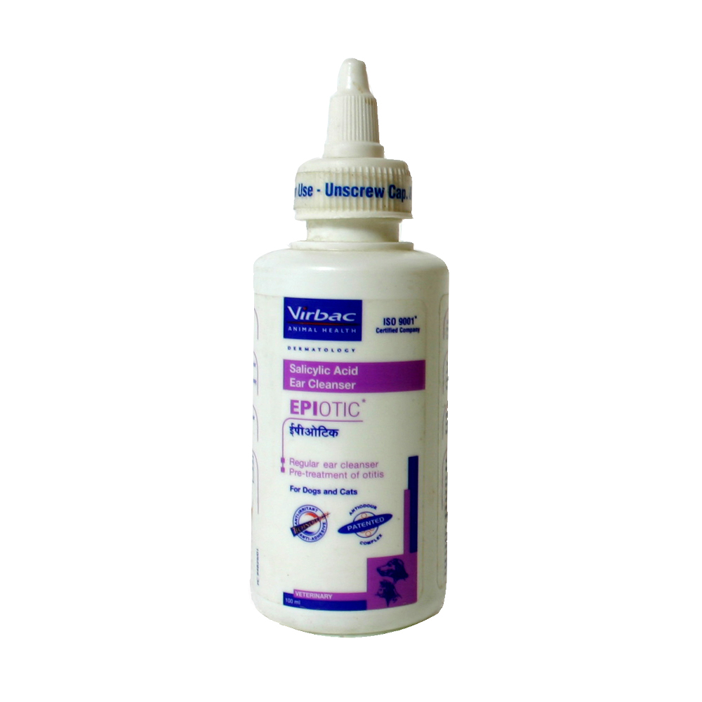 Virbac Epiotic Dog Ear Cleanser,  Dog And Cat  50 Ml 