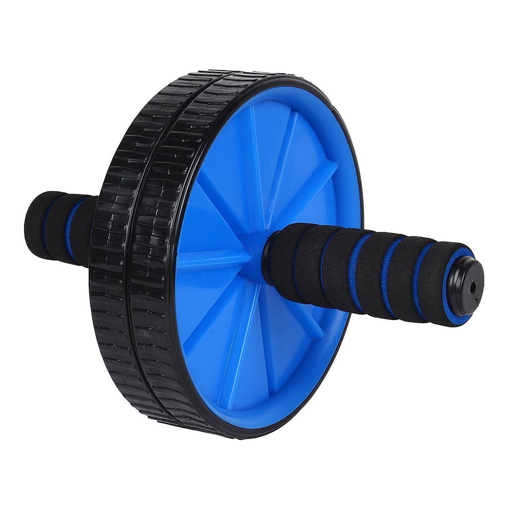 3 - Strauss Double Exercise Wheel,  Blue  560 g 