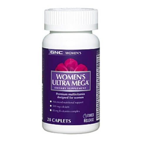 GNC Womens Ultra Mega,  28 tablet(s)  Unflavoured 