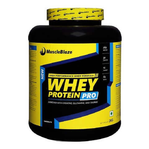 MuscleBlaze Whey Pro, Chocolate 4.4 lb