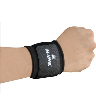 Hawk Wrist Support, Black & Grey Free Size
