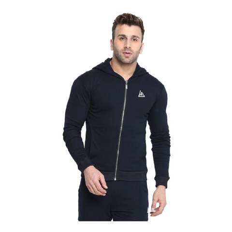 1 - Aesthetic Bodies Men's Hoodie Jacket,  Blue  XS 