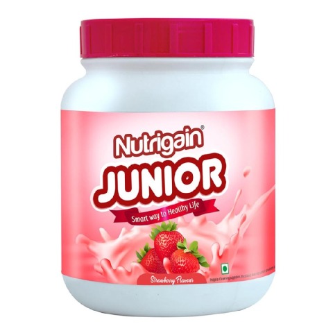 1 - Ayurwin Nutrigain Junior,  0.4 kg  Strawberry 