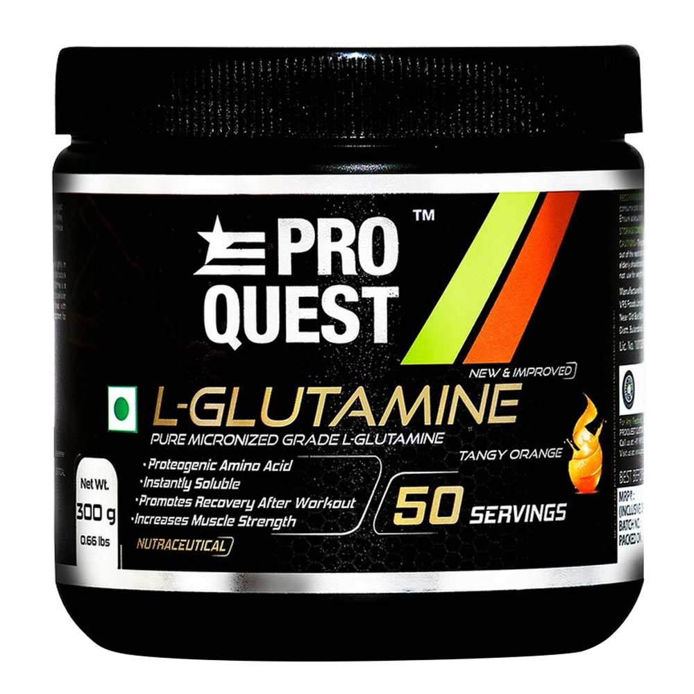 3 - Proquest L-Glutamine,  0.66 lb  Tangy Orange 